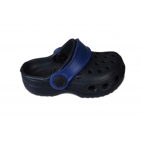 AKINBELLA Çocuk 20-25 Lacivert Mavi Önü Kapalı Yazlık Terlik Sandalet