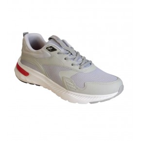 KİNETİX Erkek Gri Siyah Fileli Sneaker Spor Yürüyüş Ayakkabısı