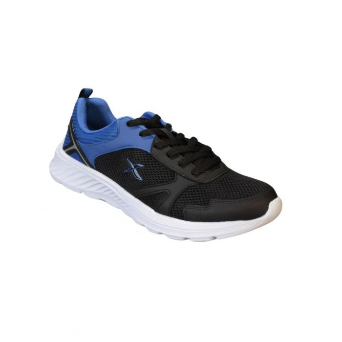 KİNETİX Erkek Siyah Beyaz Fileli Bağcıklı Spor Ayakkabı