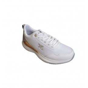 KİNETİX Kadın Gri Beyaz Sneaker Fileli Spor Yürüyüş Ayakkabısı