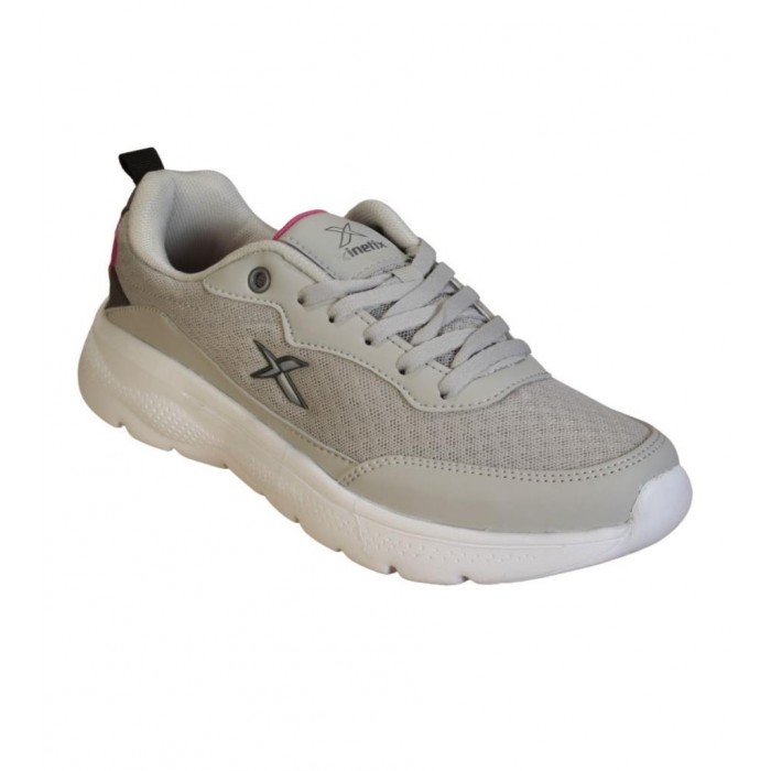 KİNETİX Kadın Gri FileliComfort Rahat Taban Sneacer Yürüyüş Ayakkabısı