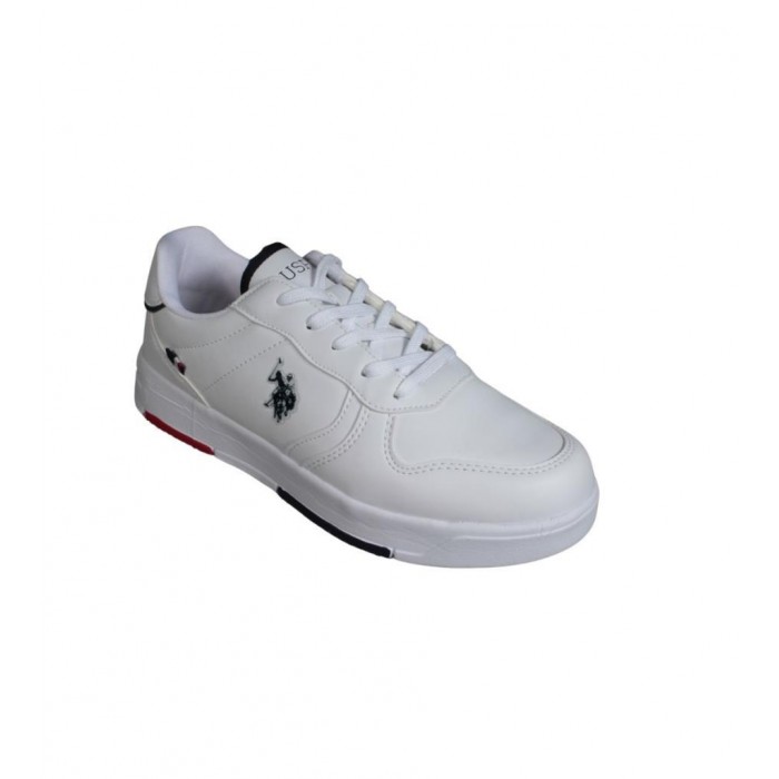 U.S.POLO ASSN Kadın Erkek Beyaz Sneaker Spor Ayakkabı