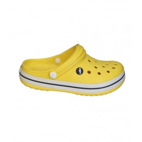 YAZKIŞ Kadın Sarı Gri Doktor-Hemşire-Aşcı Cross Tarzı Terlik