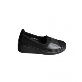 YAZKIŞ Kadın siyah Üzeri Steç Taşlı Topuk Dikeni için Comfort Taban Anne Ayakkabısı